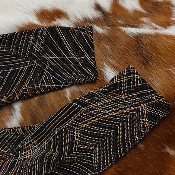 Script Sparkle Blouse Sz Med - Picture 2 of 3